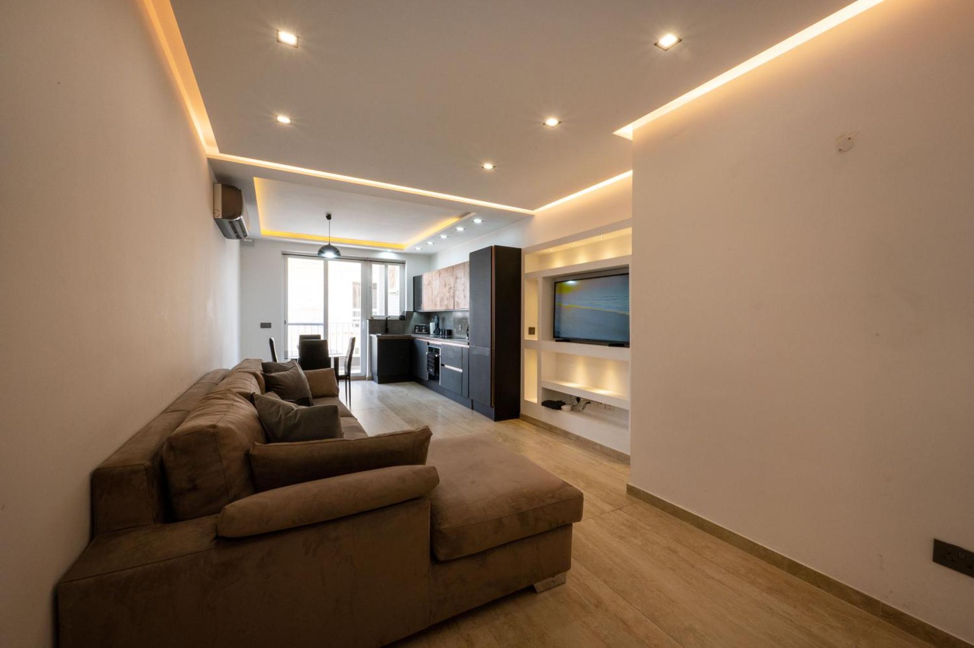 Stylish 2 Bedroomed Apartment Gzira Exteriér fotografie